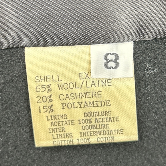 A line Cashmere Wool Coat - Picture 7 of 10